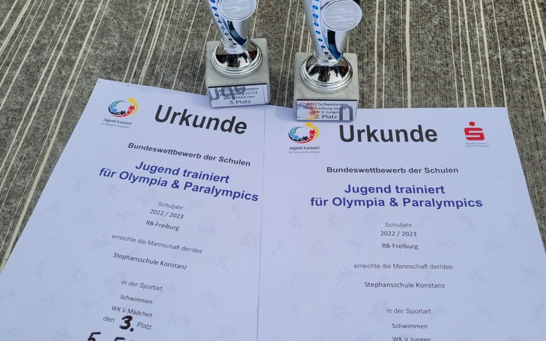  Jugend trainiert für Olympia: Schwimmen – Finale auf Regionalebene